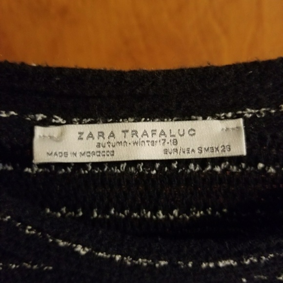 Zara black fringe dress - Picture 3 of 4